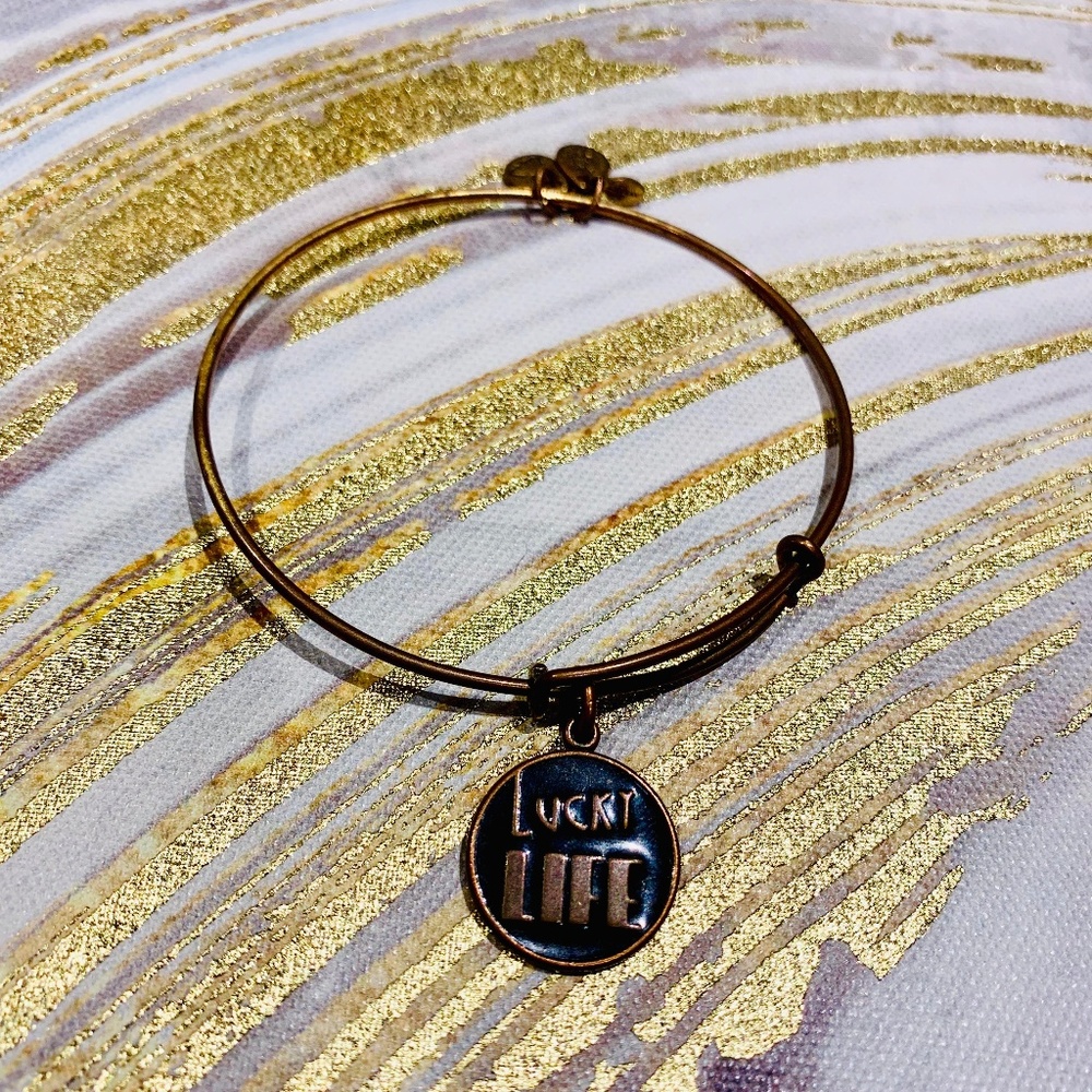 Alex and Ani 'Lucky Life' Charm Bangle